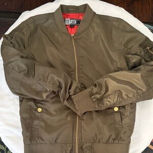 Women's Olive Utility Jacket